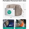 BAGSMART Duffle Bag for Travel, Gym Bag for Women, Weekender Carry on(Yellow Brownstone)