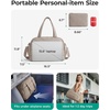 BAGSMART Gym Bag for Women, Travel Duffle Bag for Travel Personal Item Bag(Coffee Brown)