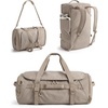 BAGSMART 4-IN-1 Duffle Bag for Travel, 40L Gym Bag Workout with Wet Pocket(Brown)