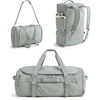 BAGSMART 4-IN-1 Duffle Bag for Travel, 40L Gym Bag Workout with Wet Pocket(Gray)