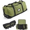 BAGSMART 83L Foldable Travel Bag, Large Duffle Bag Luggage for Travel(Olive green)