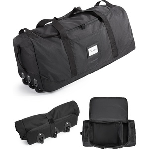 BAGSMART 83L Foldable Travel Bag, Large Duffle Bag Luggage for Travel(Black)