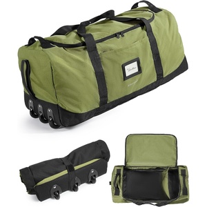 BAGSMART 83L Foldable Travel Bag, Large Duffle Bag Luggage for Travel(Olive green)
