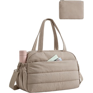 BAGSMART Gym Bag for Women, Travel Duffle Bag for Travel Personal Item Bag(Brown)