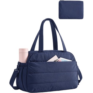 BAGSMART Gym Bag for Women, Travel Duffle Bag for Travel Personal Item Bag(Navy Blue)