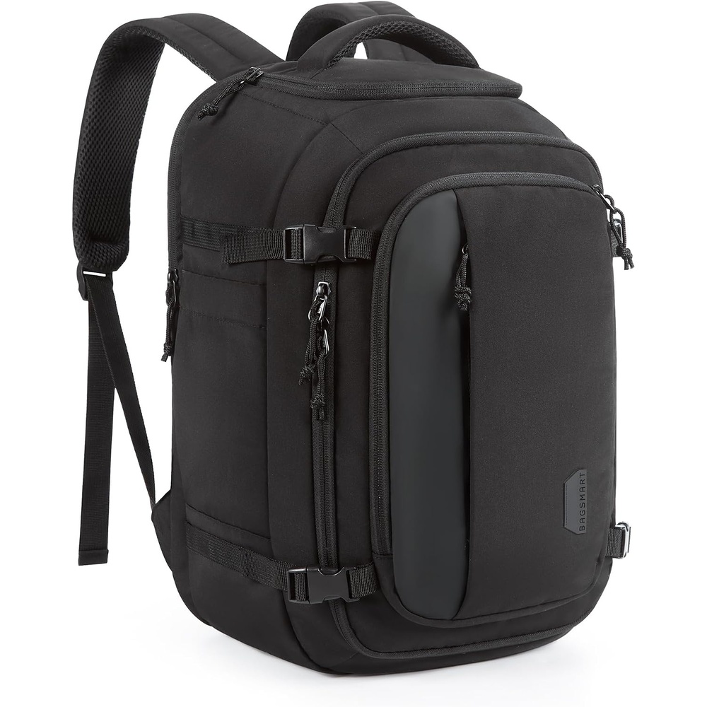 image:imageBAGSMART 28L WaterResistant Travel Backpack USB Port 173 Laptop BlackBlack