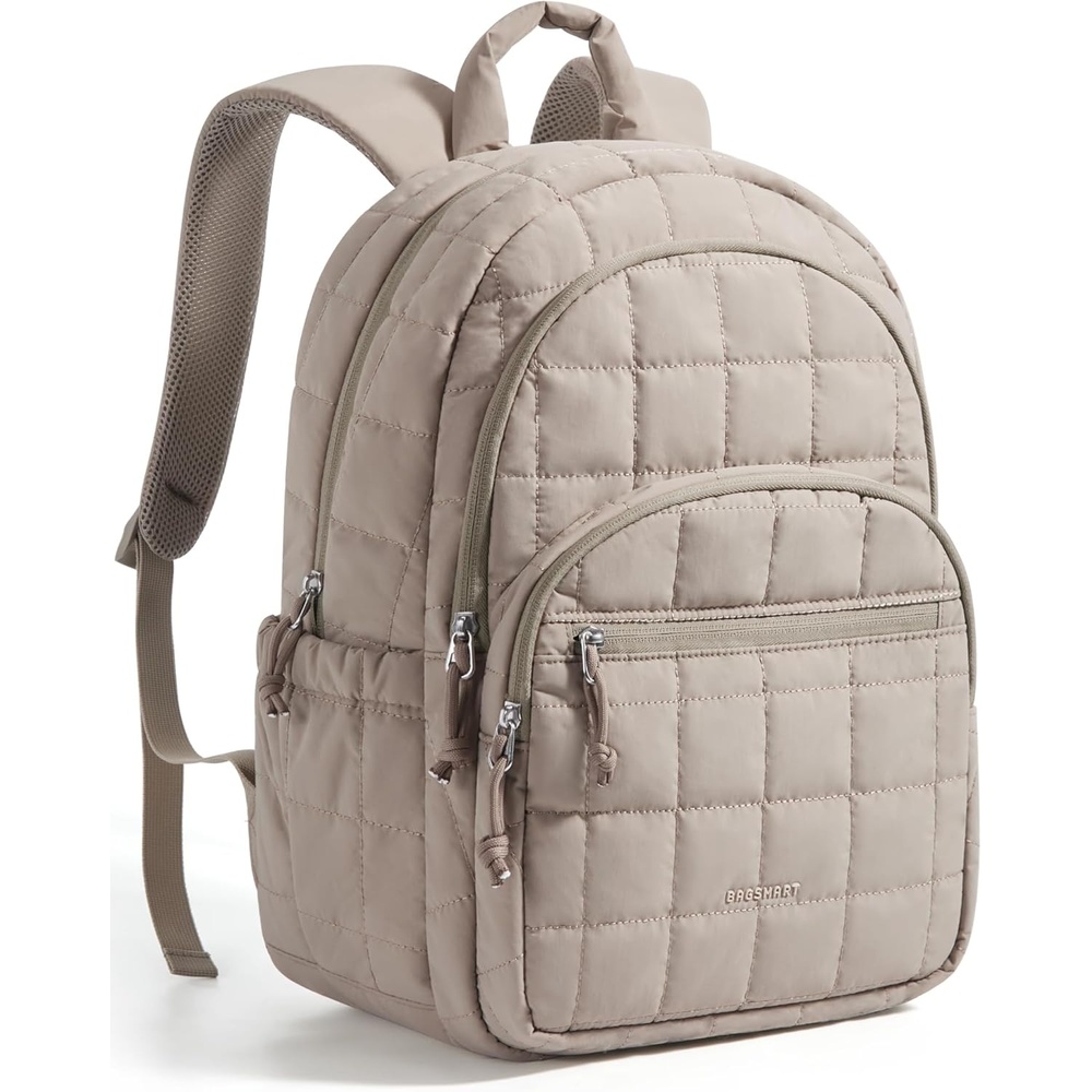 image:imageBAGSMART Travel Backpack for Women 156 College Laptop Backpack BlackCamel