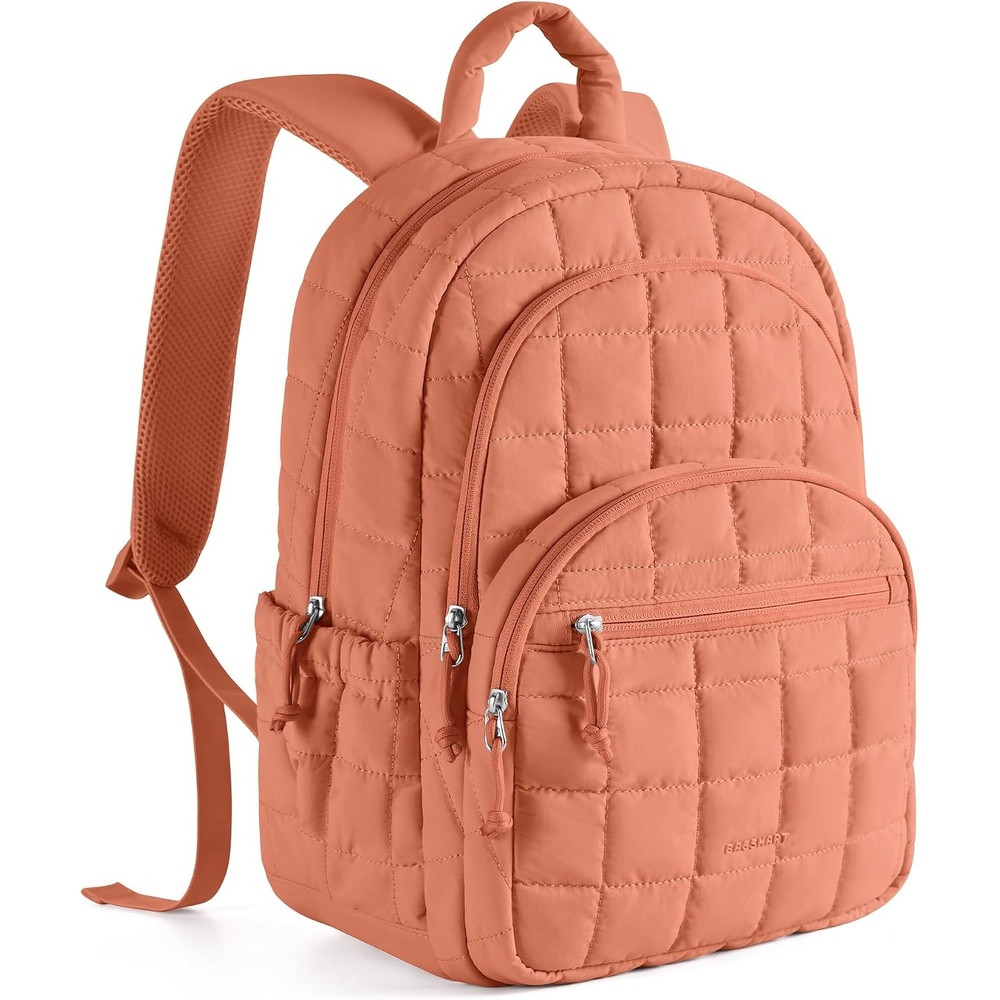 image:imageBAGSMART Travel Backpack for Women 156 College Laptop Backpack BlackOrange