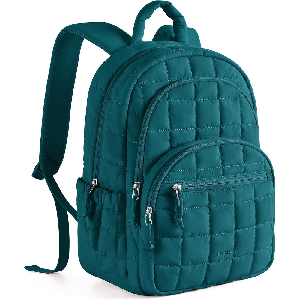 image:imageBAGSMART Travel Backpack for Women 156 College Laptop Backpack BlackTeal