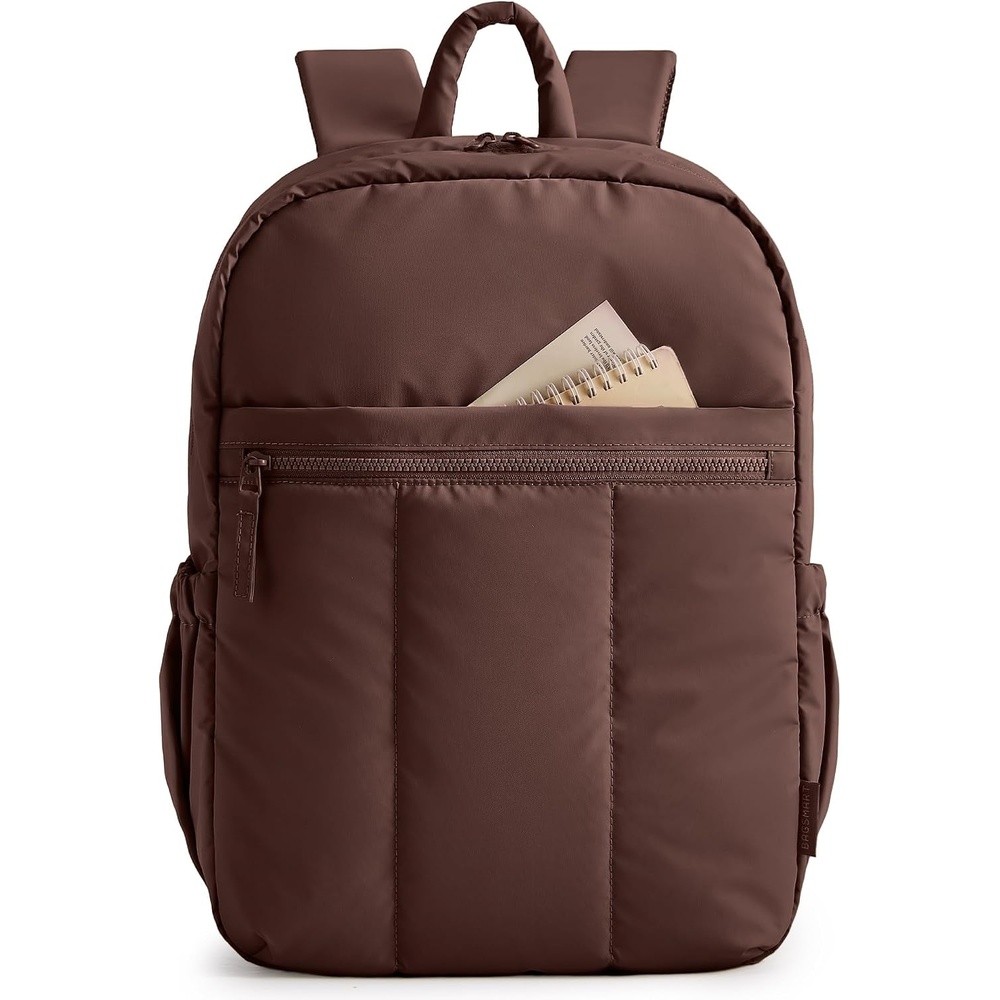 image:imageBAGSMART Travel Backpack for Women 156 Inch Laptop College BackpackChocolate