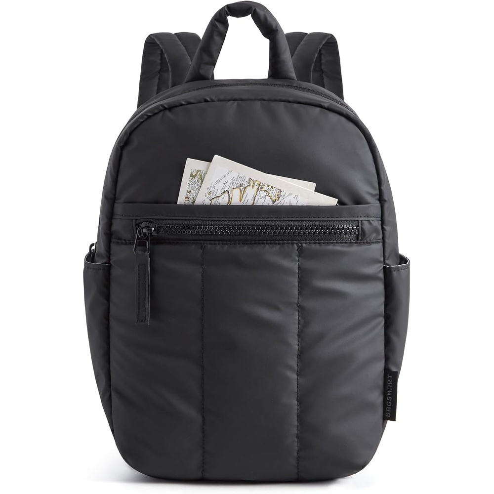 image:imageBAGSMART Travel Backpack for Women 156 Inch Laptop College BackpackDark Black