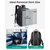 BAGSMART Travel Backpack for Women, 15.6 Inch Laptop College Backpack(Black)