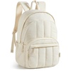BAGSMART College Laptop Backpack,Cute Travel Backpack for Women,Quilted Computer Bookbag(07-beige)