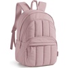 BAGSMART College Laptop Backpack,Cute Travel Backpack for Women,Quilted Computer Bookbag(09-rose Purple)