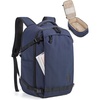 BAGSMART Travel Backpack for Women, 15.6 Inch Carry On Bag, Light Blue(Dark Blue)