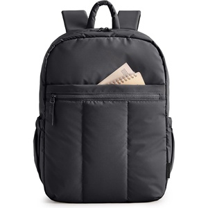 BAGSMART Travel Backpack for Women, 15.6 Inch Laptop College Backpack(Black)