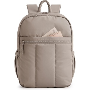 BAGSMART Travel Backpack for Women, 15.6 Inch Laptop College Backpack(Camel)