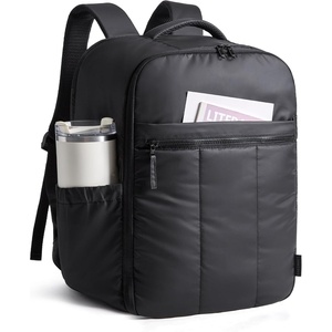 BAGSMART Travel Backpack for Women, 15.6 Inch Laptop College Backpack(Dark)