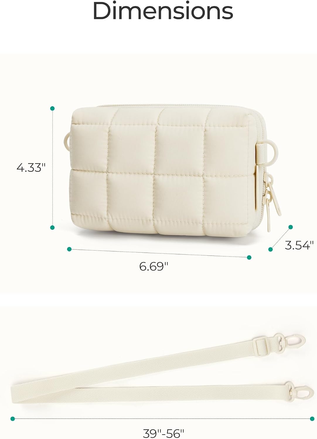 image:imageBAGSMART Small Digital Camera Case
