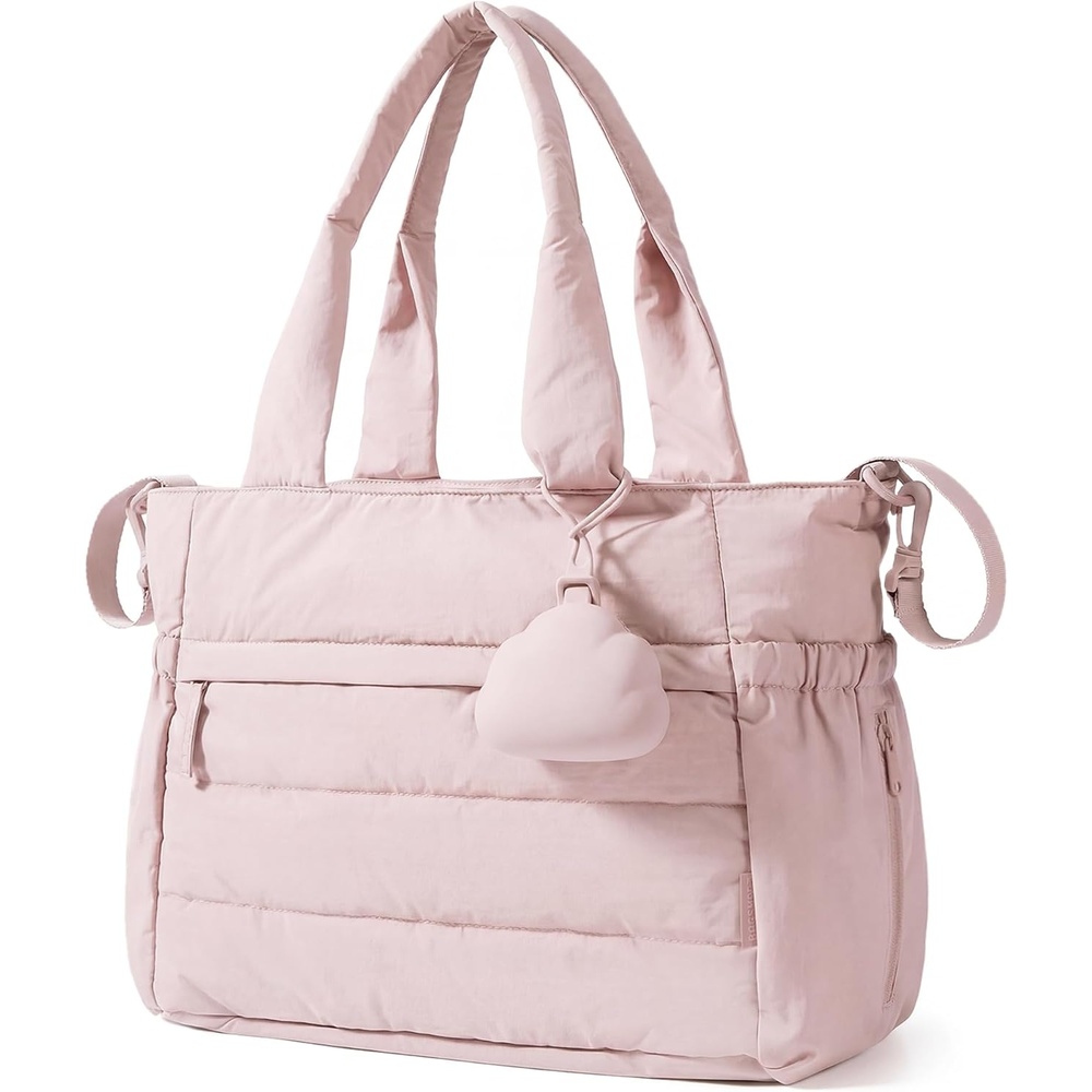 image:imageBAGSMART Diaper Bag Tote Hospital Bag for Labor Delivery Travel Baby ToteBaby Pink