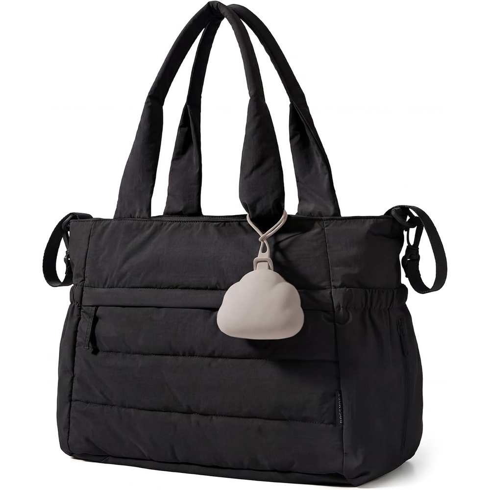 image:imageBAGSMART Diaper Bag Tote Hospital Bag for Labor Delivery Travel Baby ToteBlack