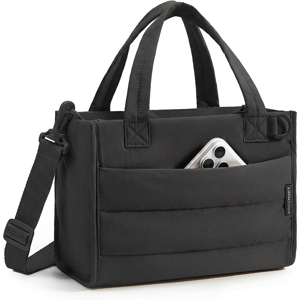image:imageBAGSMART Small Tote Bag for Women Work Teacher Bag with Zipper ClosureClassic