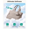 BAGSMART Diaper Bag Tote, Hospital Bag for Labor Delivery Travel Baby Tote(Coffee)