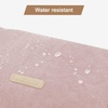 BAGSMART Toiletry Bag for Men, Canvas Travel Toiletry Organizer Dopp Kit Water-resistant Shaving Bag for Toiletries Accessories,Grey-Medium(Pink)