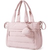 BAGSMART Diaper Bag Tote, Hospital Bag for Labor Delivery Travel Baby Tote(Baby Pink)