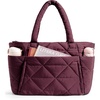 BAGSMART Tote Bag for Women, Puffer Tote Bag for Work Large Shoulder Bag(Cherry Red)
