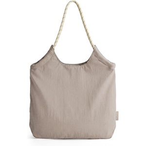 BAGSMART Tote Bag for Women, Travel Tote Beach Bag with Zipper for Gym(Camel)