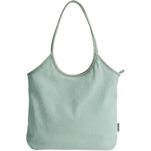 BAGSMRT Corduroy Tote Bag for Women with Zipper Casual Shoulder Bag(Forest Green)
