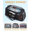 BAGSMART Gym Bag for Men, 31L Sports Travel Duffle Bag With Shoe Compartment, Waterproof Gym Duffel Bag for Men Travel, Carry On Weekender Workout Bag, Black