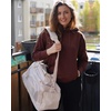 BAGSMART Gym Bag for Men Women, Expandable Sports Duffel Bag, Lightweight Workout Bag with Shoe Compartment & Wet Pocket, Water Resistant Weekend Overnight Bag for Travel Gym, Beige