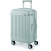 BAGSMART 20″ Expandable PC Carry-On Luggage Spinner Wheels, Green(Dark Sea Green)