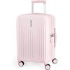 BAGSMART 20″ Spinner Carry-On, PC Hardside Expandable, TSA Lock, Pink(Pink)
