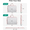 BAGSMART 13-14 Inch Laptop Sleeve with Handle Slim Protective Case for Work(N-baby Pink)