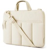 BAGSMART 13-14 Inch Laptop Sleeve with Handle Slim Protective Case for Work(N-light Beige)