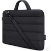 BAGSMART 13-14 Inch Laptop Sleeve with Handle Slim Protective Case for Work(R-Black)