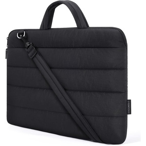 BAGSMART 13-14 Inch Laptop Sleeve with Handle Slim Protective Case for Work(R-Black)