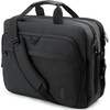 BAGSMART Laptop Bag, 15.6 Inch Briefcase Men, Lockable Computer Bag Work Bag, Water-Repellent Shoulder Messenger Bag Travel Office Business, Black(Black-17.3 Inch)