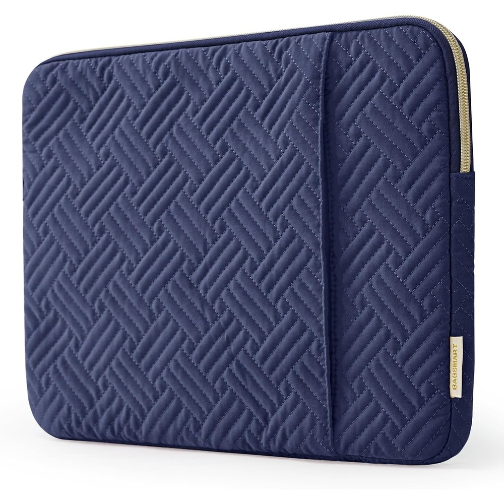 image:imageBAGSMART Lightweight Laptop Sleeve with Pocket Protective Laptop CaseNavy Blue
