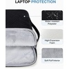 BAGSMART 13.3 inch Laptop Carrying Sleeve Case, Laptop Cover Compatible with 14 Inch MacBook Air Pro, Compatible with 13-13.3 inch HP, Dell, Lenovo,Asus Notebook,Black