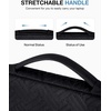 BAGSMART 13.3 inch Laptop Carrying Sleeve Case, Laptop Cover Compatible with 14 Inch MacBook Air Pro, Compatible with 13-13.3 inch HP, Dell, Lenovo,Asus Notebook,Black