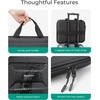 BAGSMART 15.6-16 inch Laptop Computer Case with Strap,Shockproof Waterproof Laptop Bag with Sturdy Handle(Black)
