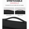 BAGSMART Laptop Case 15-16 inch with Handle, Laptop Bag Sleeve Padded(Black)