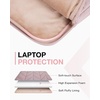 BAGSMART Laptop Case 15-16 inch with Handle, Laptop Bag Sleeve Padded(Pink)