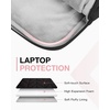 BAGSMART Laptop Case 15-16 inch with Handle, Laptop Bag Sleeve Padded(With Accessories-Black)