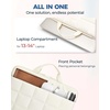 BAGSMART Laptop Case with Handle, Puffy Laptop Sleeve Bag for Women