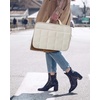 BAGSMART Laptop Case with Handle, Puffy Laptop Sleeve Bag for Women